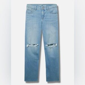 Torrid Light Blue Straight Jeans 24R